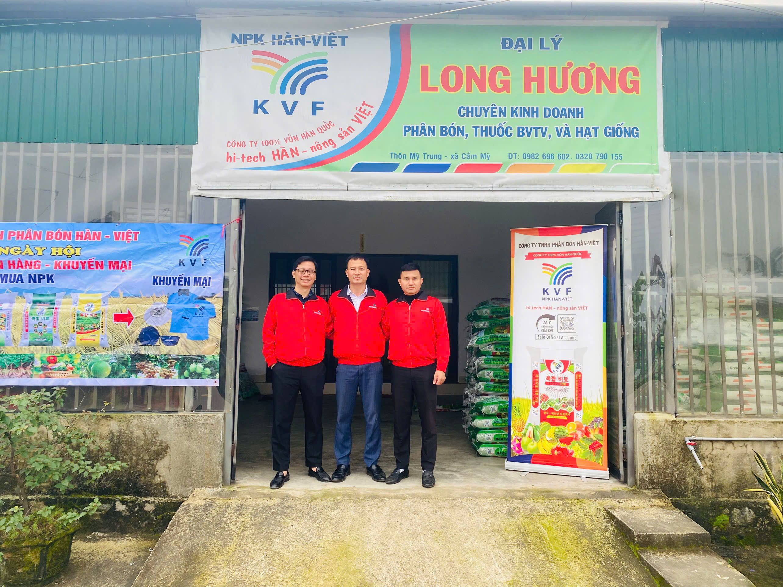 NGÀY HỘI BÁN HÀNG PHÂN BÓN HÀN VIỆT TẠI CẨM DUỆ DIỄN RA THÀNH CÔNG TỐT ĐẸP